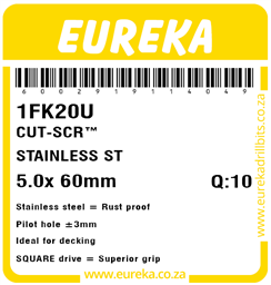 1FK20 - Cut Screw St/St -1FK20_Label_T